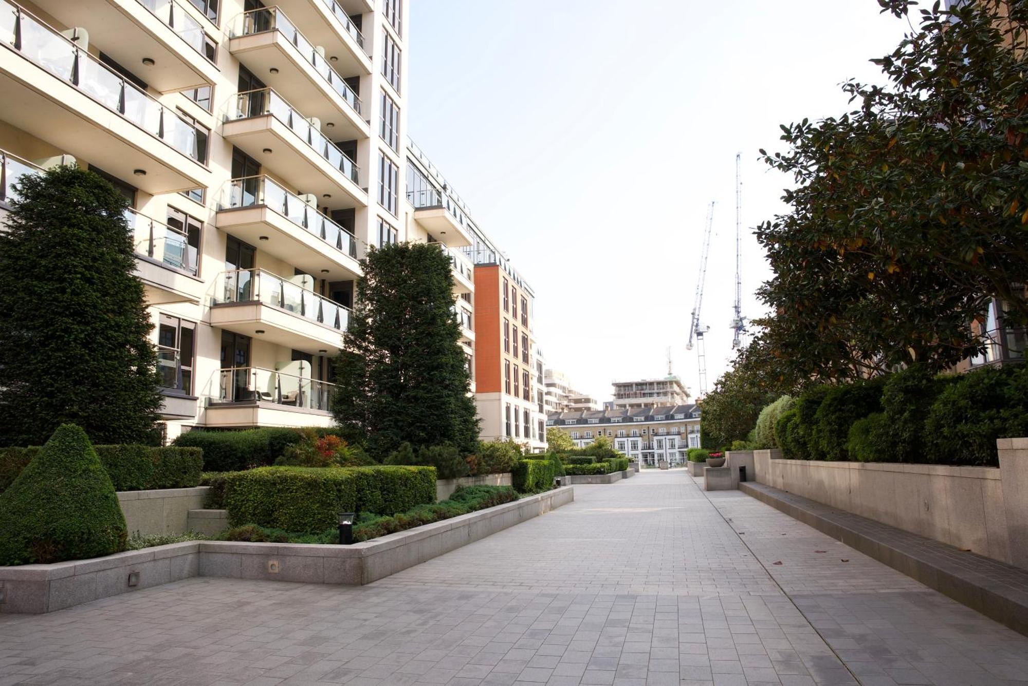 River View Flat In Imperialwharf Apartment London Exterior photo